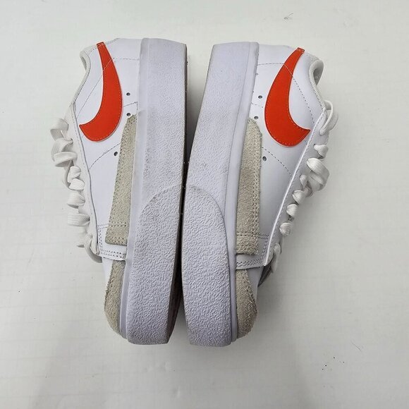 Nike Blazer Low Platform Summit White Orange size 6.5 - Picture 7 of 16